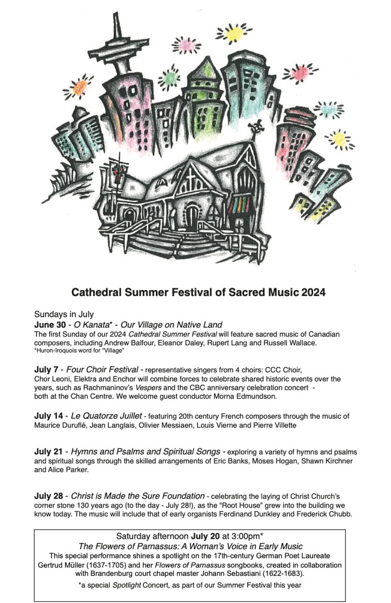 Christ Church Cathedral Summer Festival of Sacred Music
