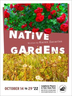 Native Gardens is a comedy that follows a young Hispanic couple, lawyer Pablo and pregnant doctoral candidate Tania, who move in next door to Frank and Virginia, two white stalwarts of the DC community. A feud over a property line that will destroy Frank's perfectly manicured garden while restoring Pablo & Tania's legal land ownership spirals into a hilarious war of class and privilege in Karen Zacarias's "biting, perceptive, and ultimately hopeful sendup to our fraught relationships with those around us" (DC Theatre Scene).