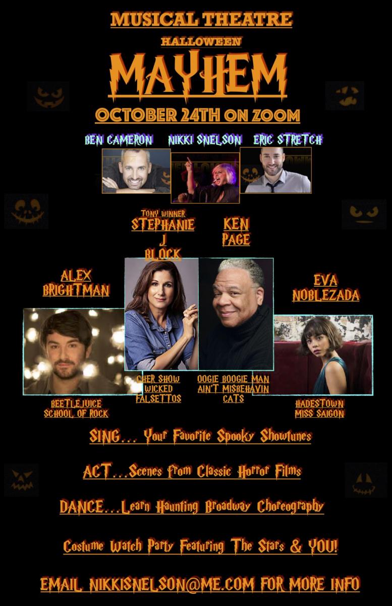 Alex Brightman, Stephanie J Block, Eva Noblezada & More - Halloween Workshop!  Image