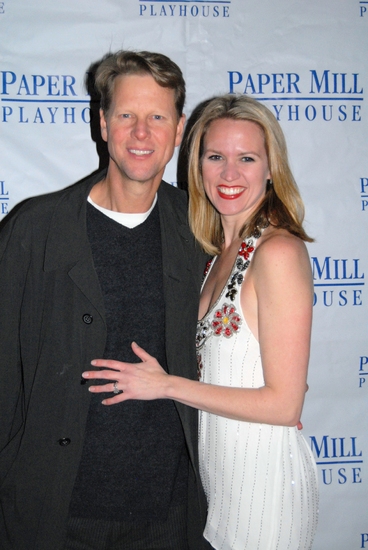 Alan Campbell and Lauren Kennedy (Marth Jefferson) Photo