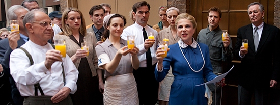 Tovah Feldshuh with the cast of Irena's Vow Photo