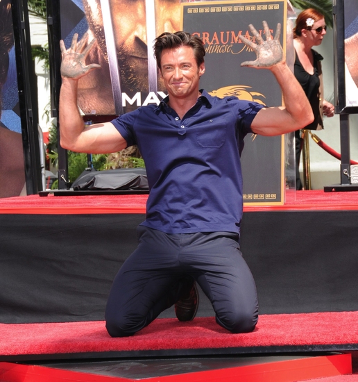Photo Coverage: Hugh Jackman Gets His 'Star' on Walk of Fame Image