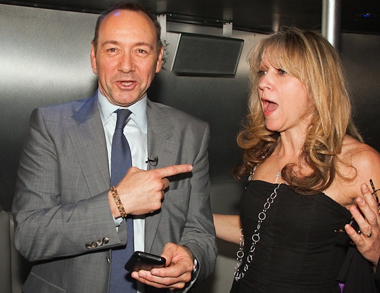 Kevin Spacey and Sonia Friedman Photo