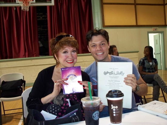 Photo Flash: Behind the Scenes of 'Guys and Dolls' in Concert at the Hollywood Bowl Image
