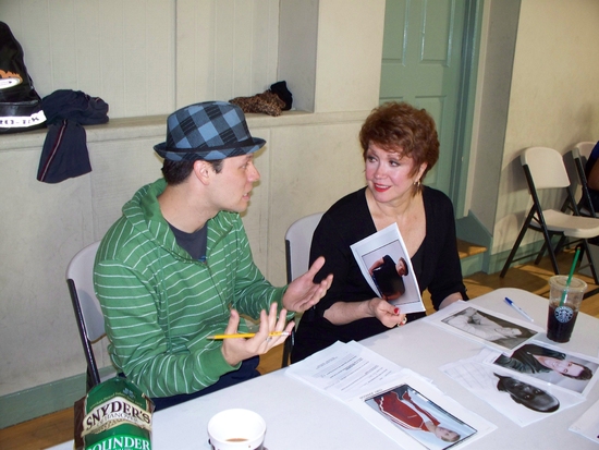 Photo Flash: Behind the Scenes of 'Guys and Dolls' in Concert at the Hollywood Bowl Image