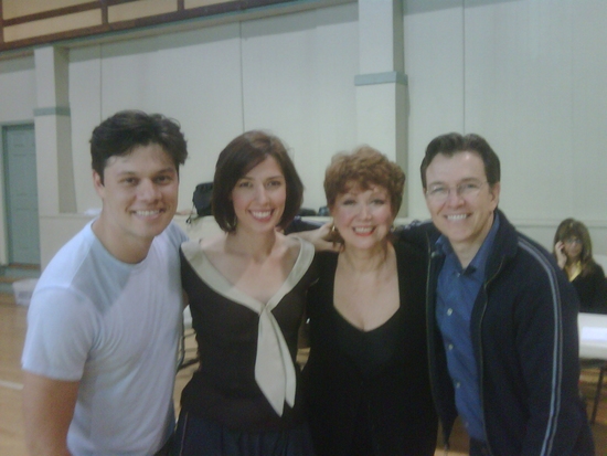 Photo Flash: Behind the Scenes of 'Guys and Dolls' in Concert at the Hollywood Bowl Image