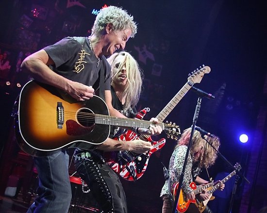 Kevin Cronin, Tommy Kessler, Tommy Shaw, and Joel Hoekstra Photo