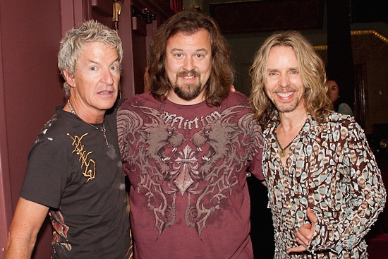 Kevin Cronin, Tad Wilson, and Tommy Shaw Photo