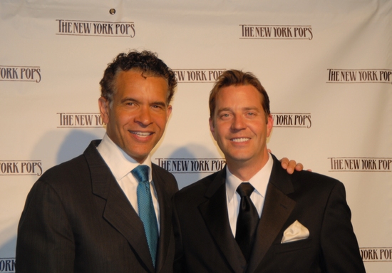 Brian Stokes Mitchell and Steven Reinke Photo