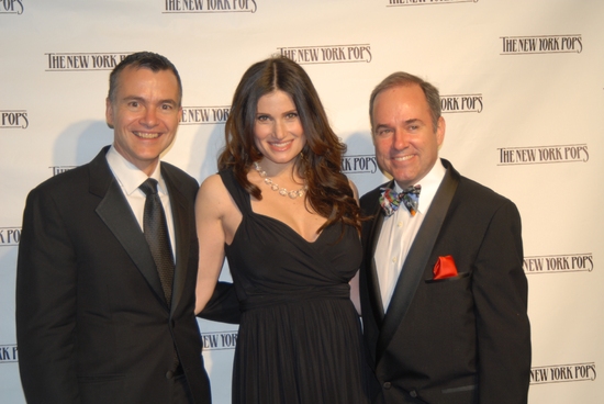 William Schermerhorn, Idina Menzel and Stephen Flaherty Photo