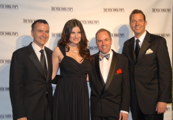 William Schermerhorn, Idina Menzel and Stephen Flaherty and Steven Reineke Photo