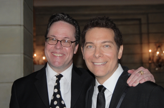 Dan Dutcher and Michael Feinstein Photo