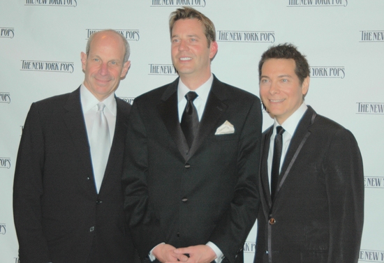 Jonathan Tisch, Steven Reineke, and Michael Feinstein Photo