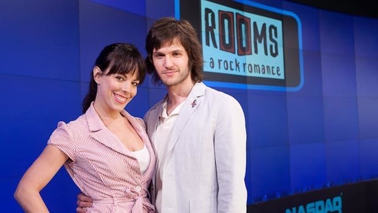 Photo Flash: ROOMS' Kritzer & Kreeger Ring NASDAQ Closing Bell Image