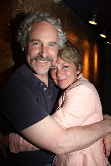 John Dossett with his wife Michele Pawk Photo