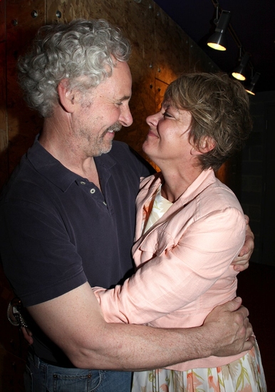 John Dossett with his wife Michele Pawk Photo