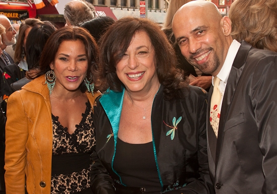Daphne Rubin-Vega, Lynne Meadow and Nilo Cruz Photo