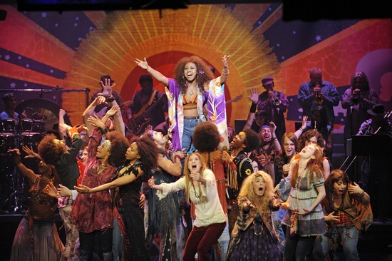 Photo Flash: HAIR Visits CBS' 'The Late Show With David Letterman' Image