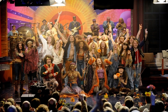 Photo Flash: HAIR Visits CBS' 'The Late Show With David Letterman' Image