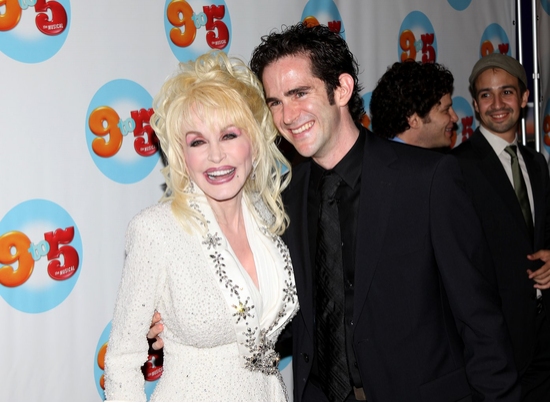 Dolly Parton and Andy Blankenbuehler Photo