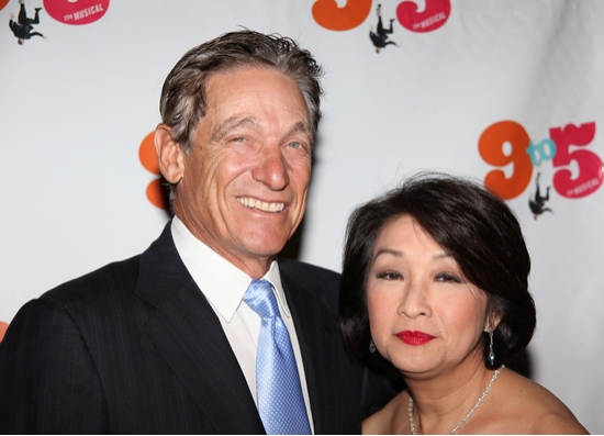 Maury Povich and Connie Chung Photo