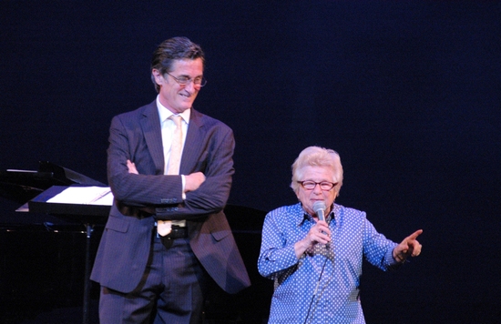 Roger Rees and Dr. Ruth Westheimer Photo