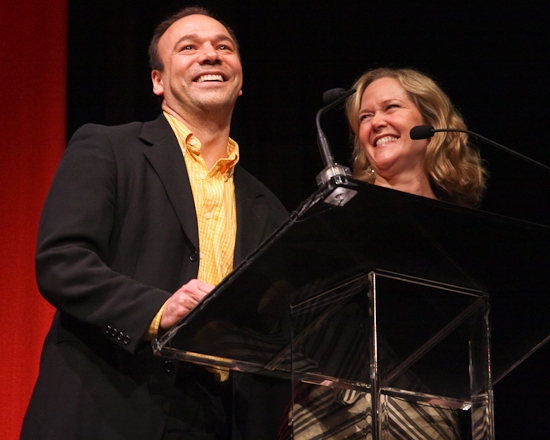 Danny Burstein and Rebecca Luker Photo