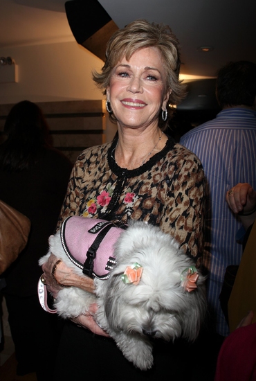  Jane Fonda and Tulea Photo