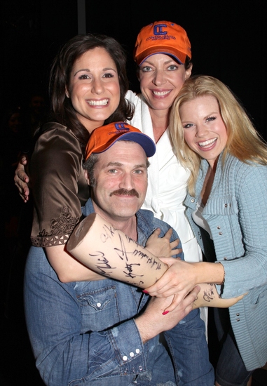 Photo EXCLUSIVE: Opening Night 'Break-A-Leg' Tradition Debuts at '9 To 5' Image
