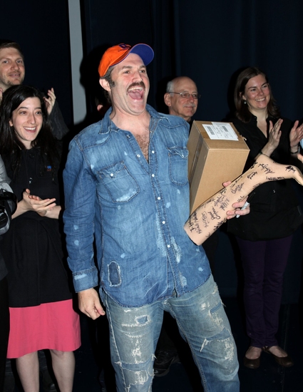 Photo EXCLUSIVE: Opening Night 'Break-A-Leg' Tradition Debuts at '9 To 5' Image