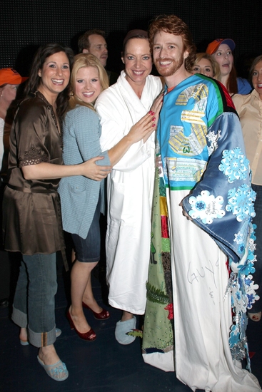 Stephanie J. Block, Megan Hilty, Allison Janney and Paul Castree Photo