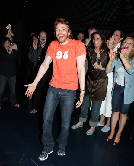 Paul Castree, Stephanie J. Block, Allison Janney and Megan Hilty Photo