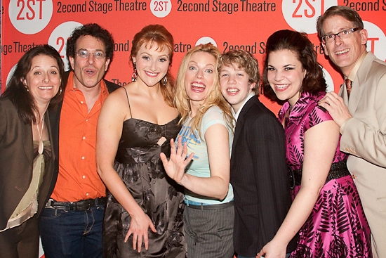 Michele Lynch, Michael Mayer, Betsy Wolfe, Sherie Rene Scott, Eamon Foley, Lindsay Me Photo