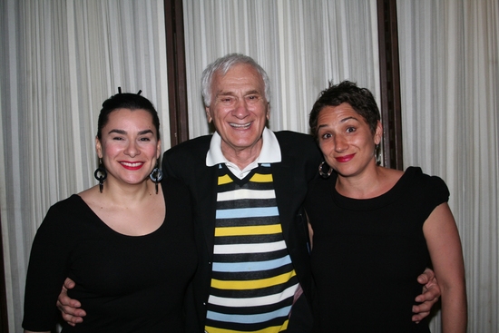 Dick Latessa with daughters Gina and Gabrielle Photo