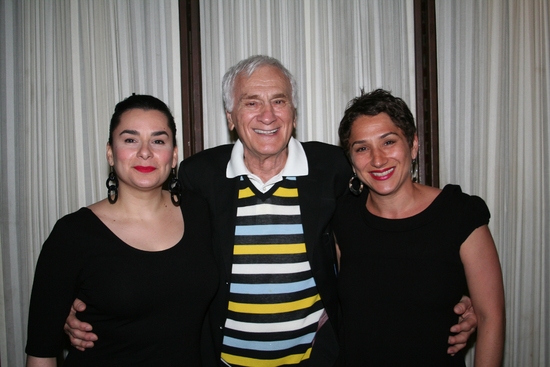 Dick Latessa with daughters Gina and Gabrielle Photo