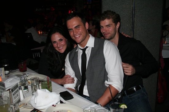 Ricki Lake, Cheyenne Jackson and Lance Horne Photo