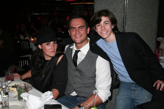 Ricki Lake, Cheyenne Jackson and Henry Hodges Photo