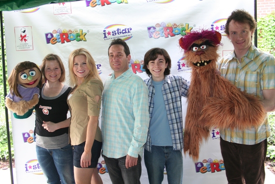 Kate Monster, Carey Anderson, Megan Hilty, Joel Rozenzweig (President I-Star Entertai Photo