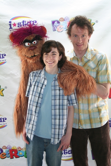 Trekkie Monster, Henry Hodges and Christian Anderson Photo