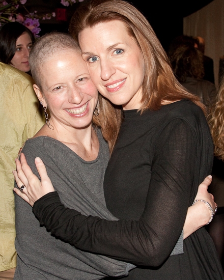 Breast Cancer Survivor Jessica Moser and Susan Blackwell Photo