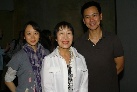 Sue Jean Kim, Ms. Toshiko Tanaka and Joel de la Fuente Photo