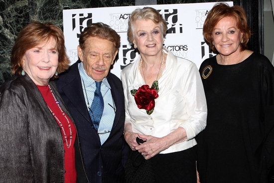 Anne Meara, Jerry Stiller, Angela Lansbury and Cynthia Harris Photo