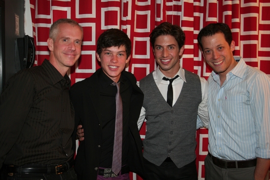 Tom Andersen, Graham Phillips, Nick Adams and John Tartaglia Photo