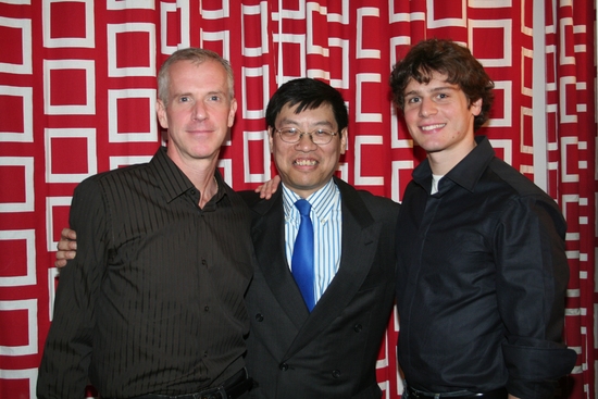 Tom Andersen, Wayman Wong and Jonathan Groff Photo