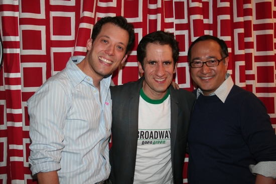 John Tartaglia, Seth Rudetsky (Musical Director) and Alan Muraoka (Director) Photo