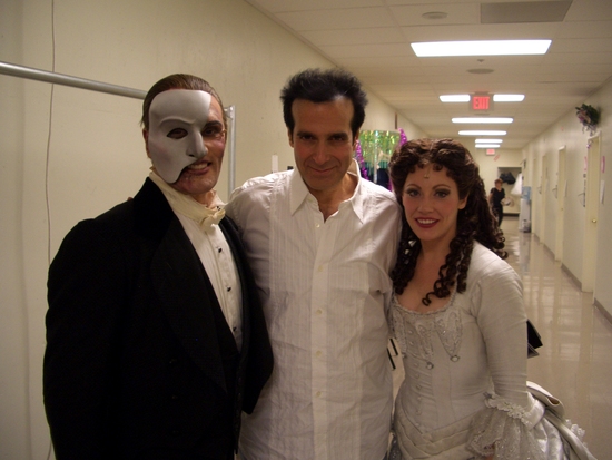 Photo Flash: David Copperfield Visits Vegas 'PHANTOM' Image