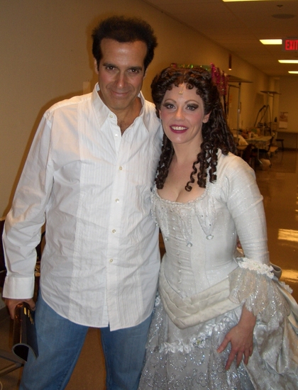 Photo Flash: David Copperfield Visits Vegas 'PHANTOM' Image