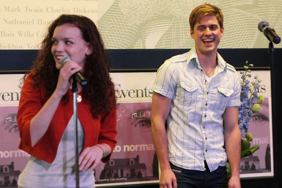 Photo Coverage: NEXT TO NORMAL Celebrates CD Release At Barnes and Noble Image