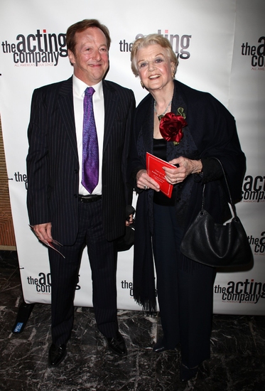 Edward Hibbert and Angela Lansbury Photo