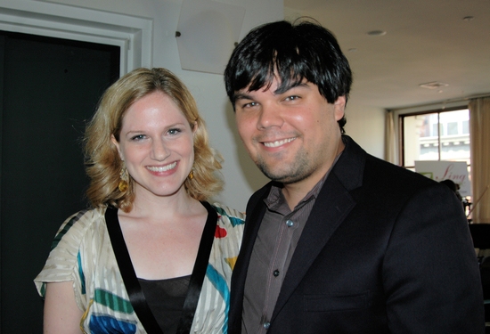 Amy Justman and Robert Lopez Photo
